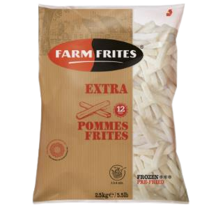 Chips Farm Frites 12mm (4x2.27kg)