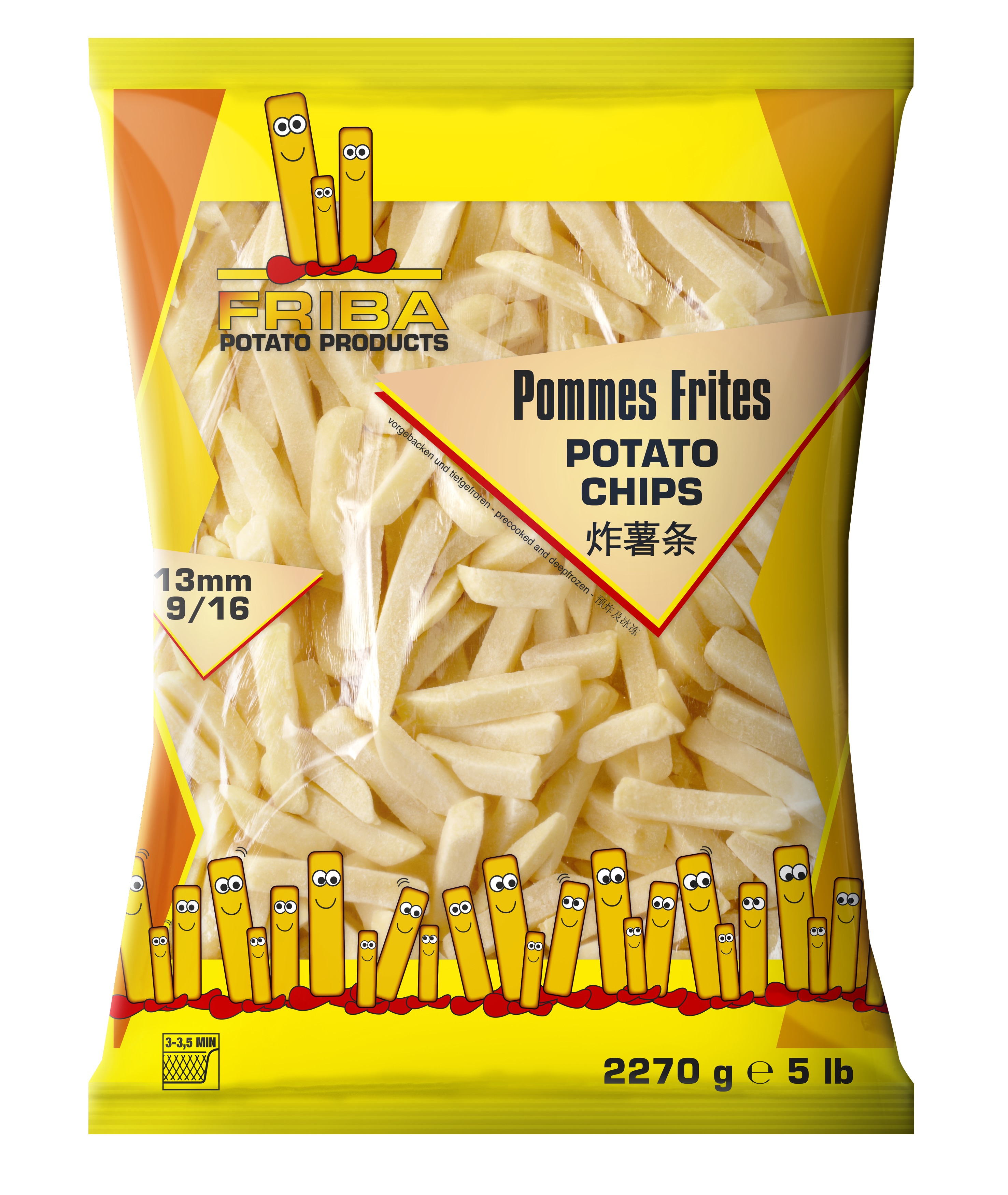 Chips Friba 13mm (4x2.27kg)