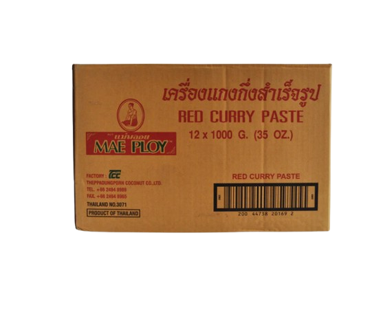 Mae Ploy Red Curry Paste (12x1kg)