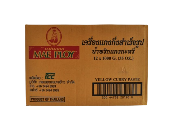 Mae Ploy Yellow Curry Paste (12x1kg)