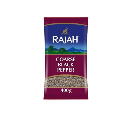 Rajah Coarse Black Pepper (9x400g)