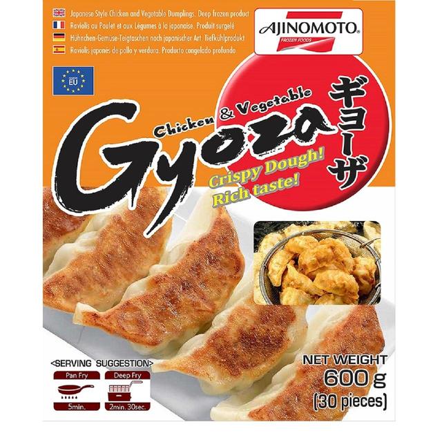 Ajino Moto Gyoza (Chicken & Veg) E001 (10x600g)