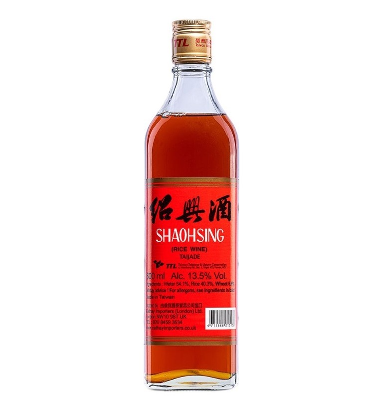 Taijade Shaohsing Wine (12x600ml)