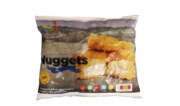 Battered Chicken Nuggets (3x1kg) (Halal)