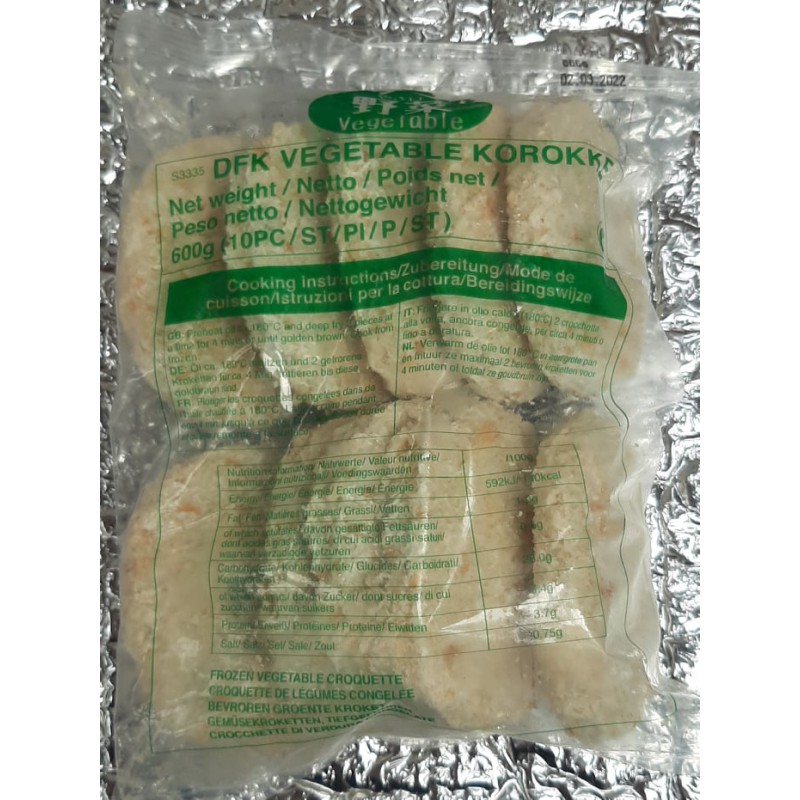 DFK Vegetable Croquette S-3335 (10x600g)